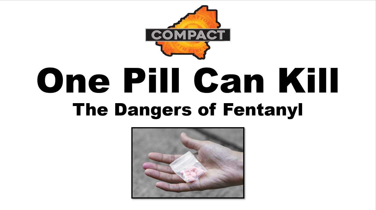 Hand Holding Dangerous Fentanyl Drug